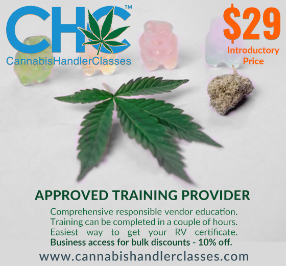 State Approved Budtenders & Cannabis Handler Certificating