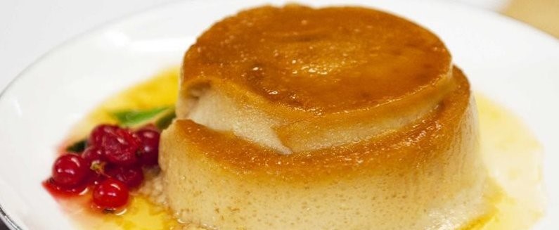 Merry Mango Flan