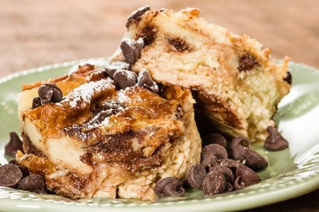 Mexican Chocolate Bread Pudding