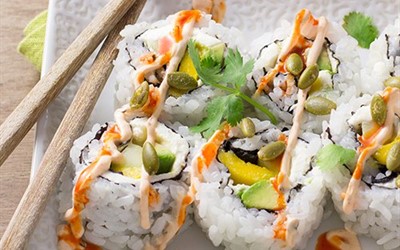 Image for Mango Avocado Mexican Sushi